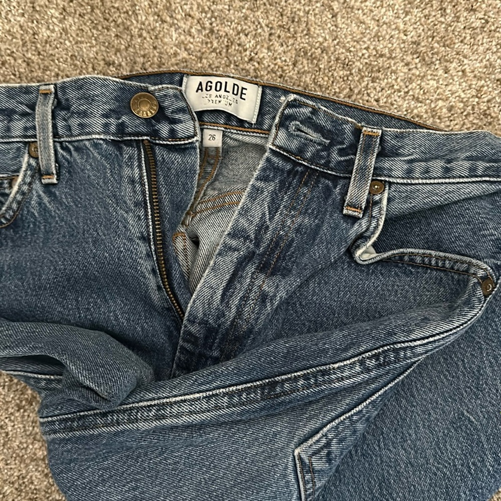 AGOLDE high rise jeans